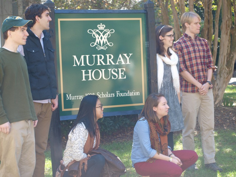 Our new sign was put up just the day before!